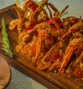 SINGAPOREAN CHILLI CRAB